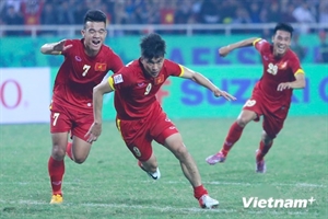Vietnam drop two places in world football rankings